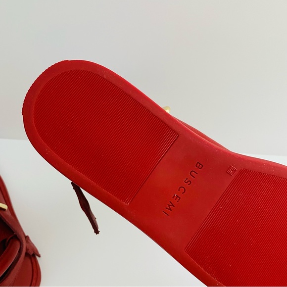 NWT: BUSCEMI Alce Dark Red Maroon Sneakers Men EU 40 (US 7) - Picture 9 of 11
